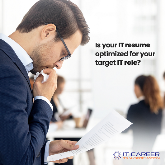 Career Advice from IT Career Transformation – how long should my IT Professional Resume be?