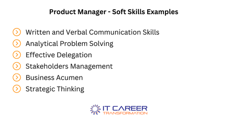 IT Professional Career - Role in Review - IT Resume Keywords Optimization - Product Manager Soft Skills